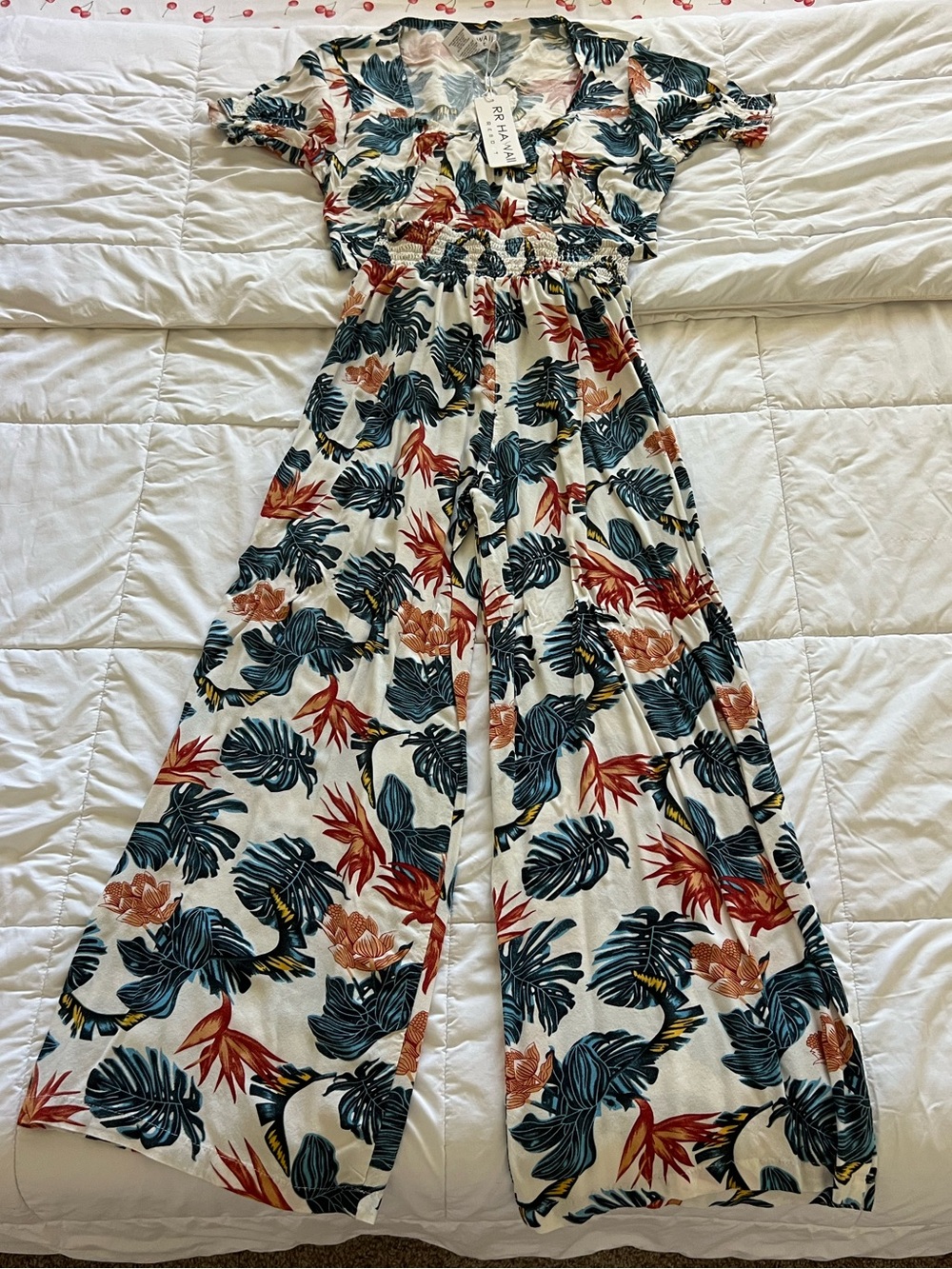 2 Piece Tropical Hawaiian Set